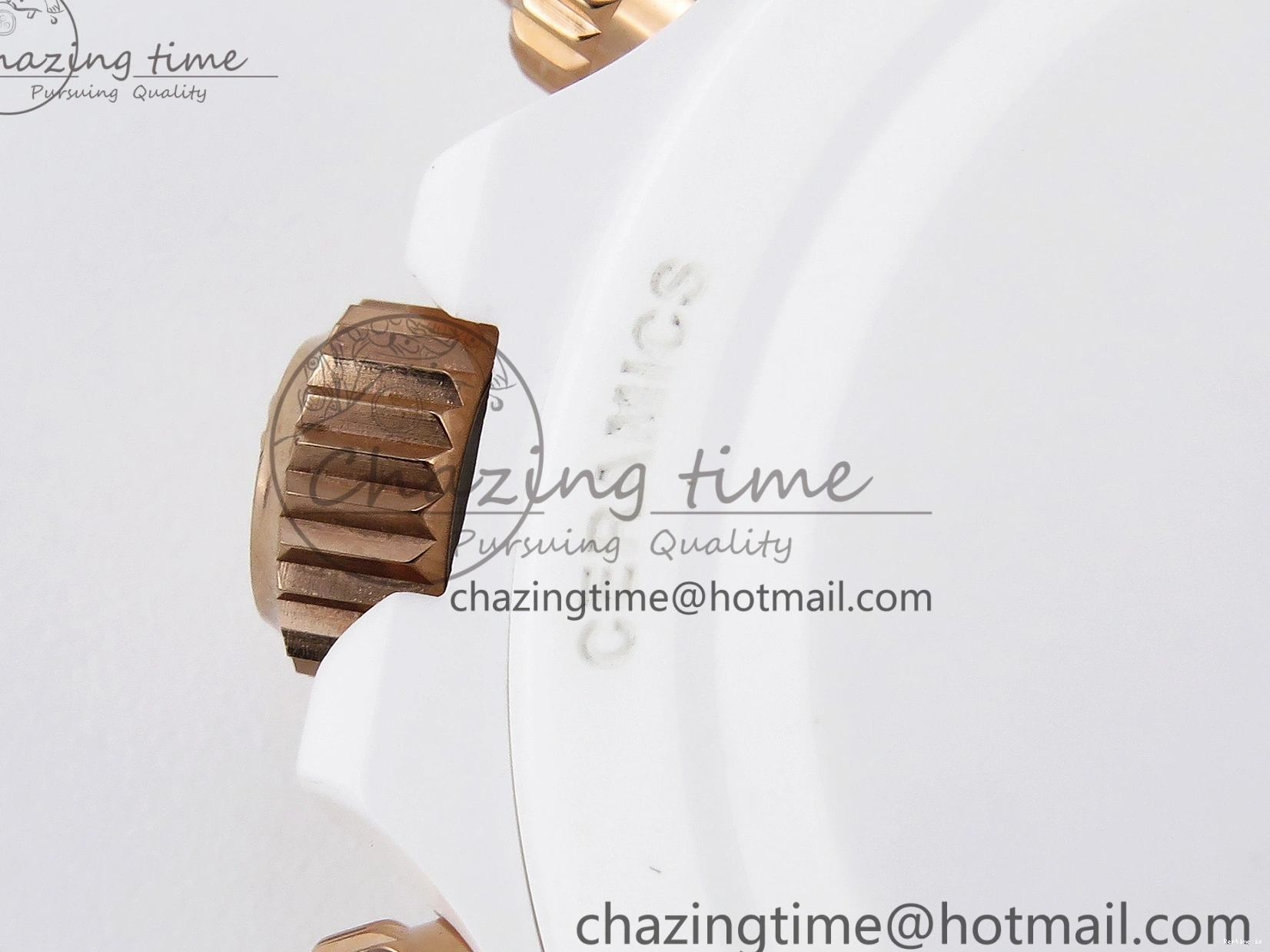 1220 MoistureWicking Daytona AET White Ceramic Case and Bracelet Green Dial SA4130 V 1891